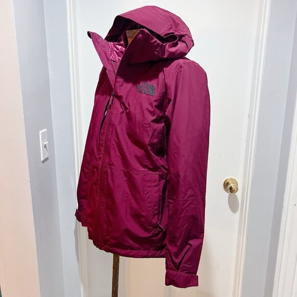 The North Face ThermoBall Eco Snow TriClimate Jacket Boysenberry Purple Size M - Picture 4 of 12